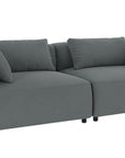 Lounge Sofa Nero 3-Sitzer, blau