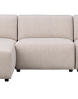 Ecklounge Sofa, Boucle beige