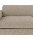 Chaiselongue Ecke links, dunkelbeige