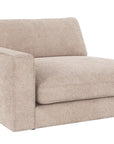 Chaiselongue Ecke links, hellbeige