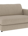 Loungesofa Modul Ecke rechts, dunkelbeige