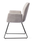 Polsterstuhl Schwarzmatt, hellgrau