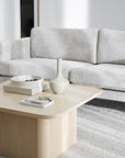 Lounge Sofa 3-Sitzer, hellbeige
