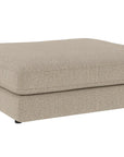 Loungesofa Modul Hocker, dunkelbeige