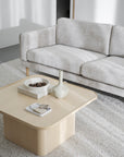 Lounge Sofa 3-Sitzer, hellbeige