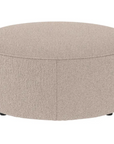 Loungehocker Chana ø90cm, hellbeige