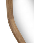 Wandspiegel Teak, H200cm
