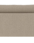 Loungesofa Modul Ecke links, dunkelbeige