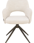 Drehstuhl Cloe, creme
