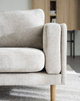 Lounge Sofa 3-Sitzer, hellbeige