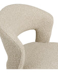 Polsterstuhl Boucle, beige