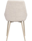 Polsterstuhl Stella, hellbeige