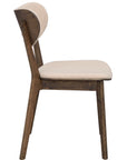 Polsterstuhl Eiche, braun