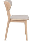 Polsterstuhl Eiche, hell