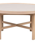 Coffeetable Marsden ø90cm, Eiche natur
