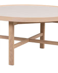 Coffeetable Marsden ø90cm, Eiche natur