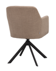 Polsterstuhl Gladstone, braun-beige