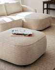 Lounge 4-Sitzer rechts Boucle, beige