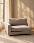 Loungesofa Modul Ecke links, hellbeige