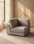 Loungesofa Eckmodul, hellbeige