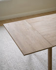 Massivholztisch Nea, sandfarben