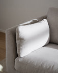 Loungehocker Corwin, hell-beige