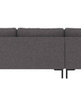 Ecksofa Corwin 3-Sitzer, anthrazit