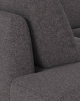 Ecksofa Corwin 5-Sitzer, anthrazit