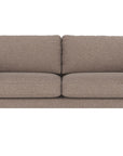 Lounge Sofa Corwin 3-Sitzer, braun