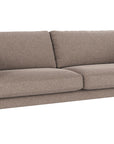 Lounge Sofa Corwin 3-Sitzer, braun