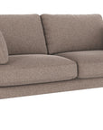 Lounge Sofa Corwin 2,5-Sitzer, braun