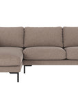 Ecksofa Corwin 3-Sitzer, braun