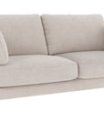 Lounge Sofa Corwin 2,5-Sitzer, hell-beige