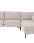Ecksofa Corwin 5-Sitzer, hell-beige