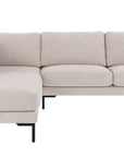 Ecksofa Corwin 5-Sitzer, hell-beige