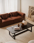 Coffeetable L100cm, Eiche braun