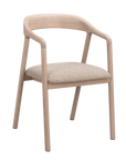 Armlehnenstuhl Dillon beige, Eiche hell