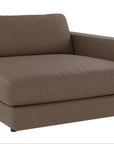 Chaiselongue Ecke rechts, braun