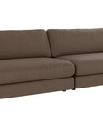 Modul Loungesofa 3-Sitzer, braun