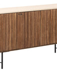 Hohes Sideboard Mata L 180cm, Teakholz