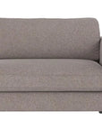 Loungesofa Modul Ecke rechts, grau-beige