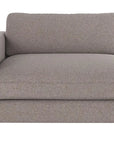 Chaiselongue Ecke links, grau-beige