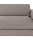 Chaiselongue Ecke rechts, grau-beige