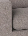 Loungesofa Modul Ecke links, grau-beige
