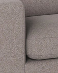 Loungesofa Modul Ecke rechts, grau-beige