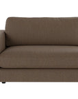 Loungesofa Modul Ecke links, braun