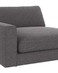 Chaiselongue Ecke links, anthrazit
