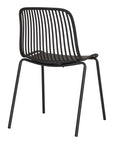 Outdoorstuhl, schwarz