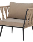Loungesessel Pavone, braun