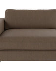Chaiselongue Ecke links, braun